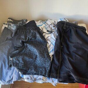 Men's Medium 32 Swim Trunks / Workout shorts lot brooks goodfellow sonoma lot